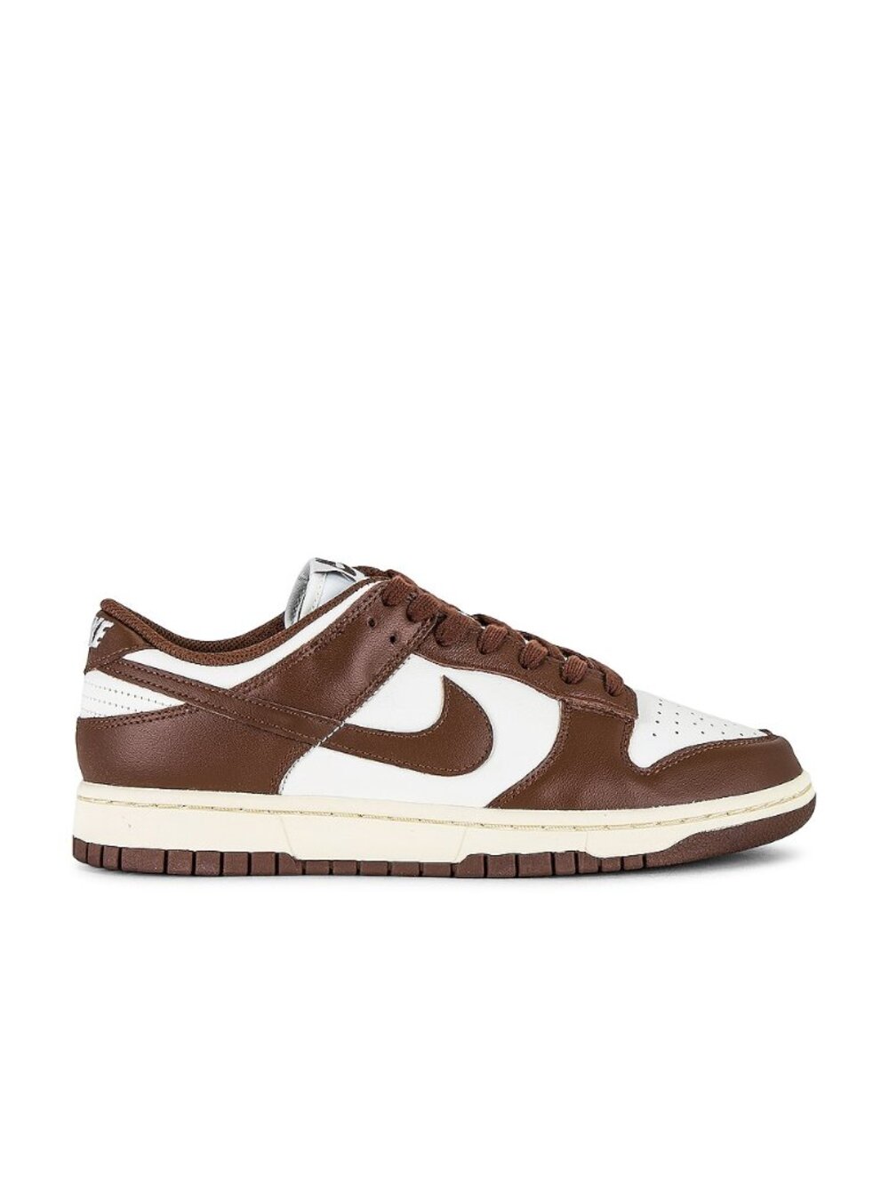 Nike Dunk Low Sneaker in Sail, Cacao Wow, & Coconut Milk brown